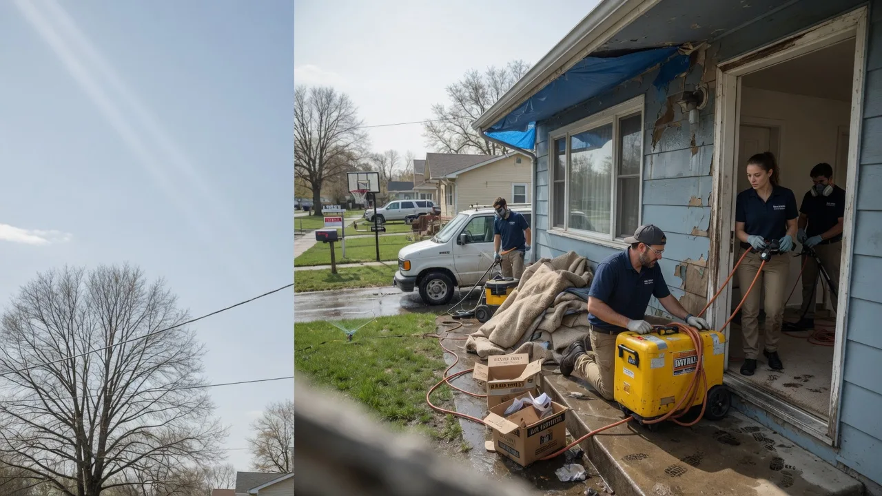 Basement Flood Cleanup in Elizabethtown, IN near me